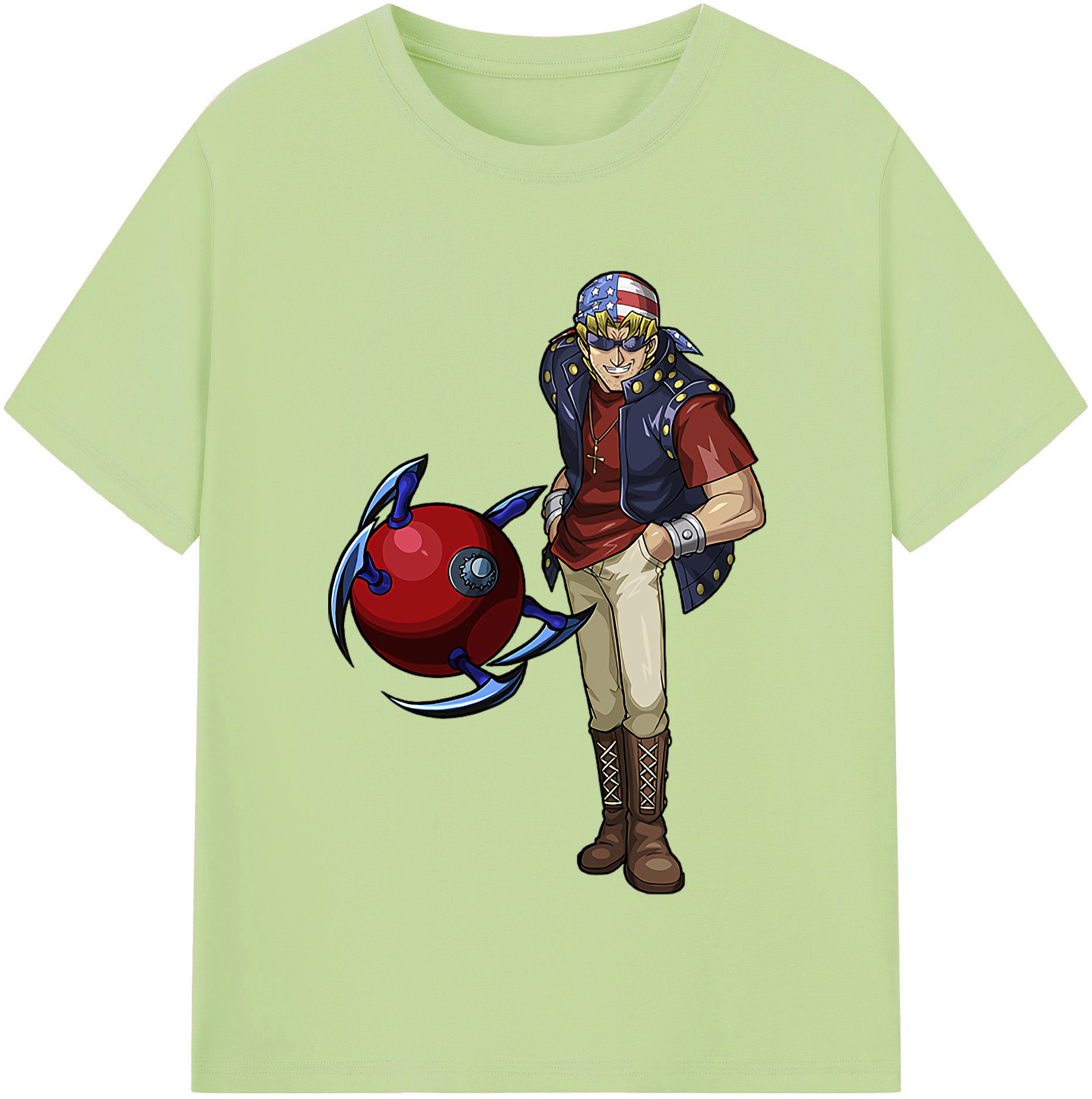 （画像用） 遊☆戯☆王 Yu-Gi-Oh! 綿100％半袖Tシャツ（フロントプリント）